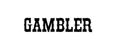 Gambler Bass Boats Domed Decal