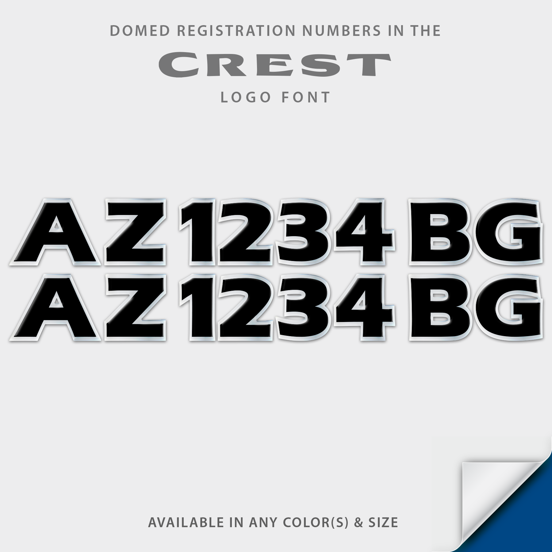 Crest Domed Registration