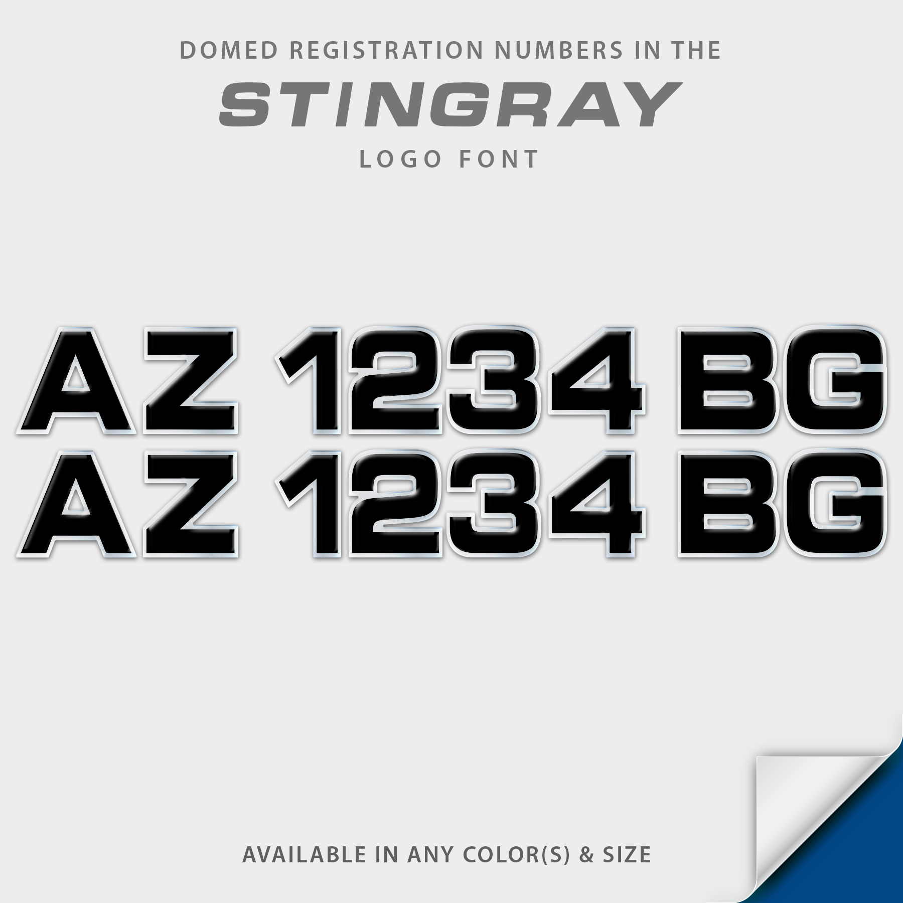 Stingray Boats Domed Registration