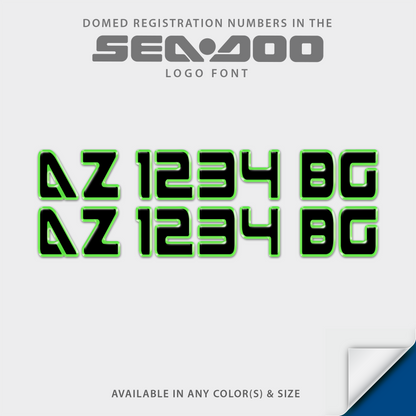 Sea Doo Domed Registration