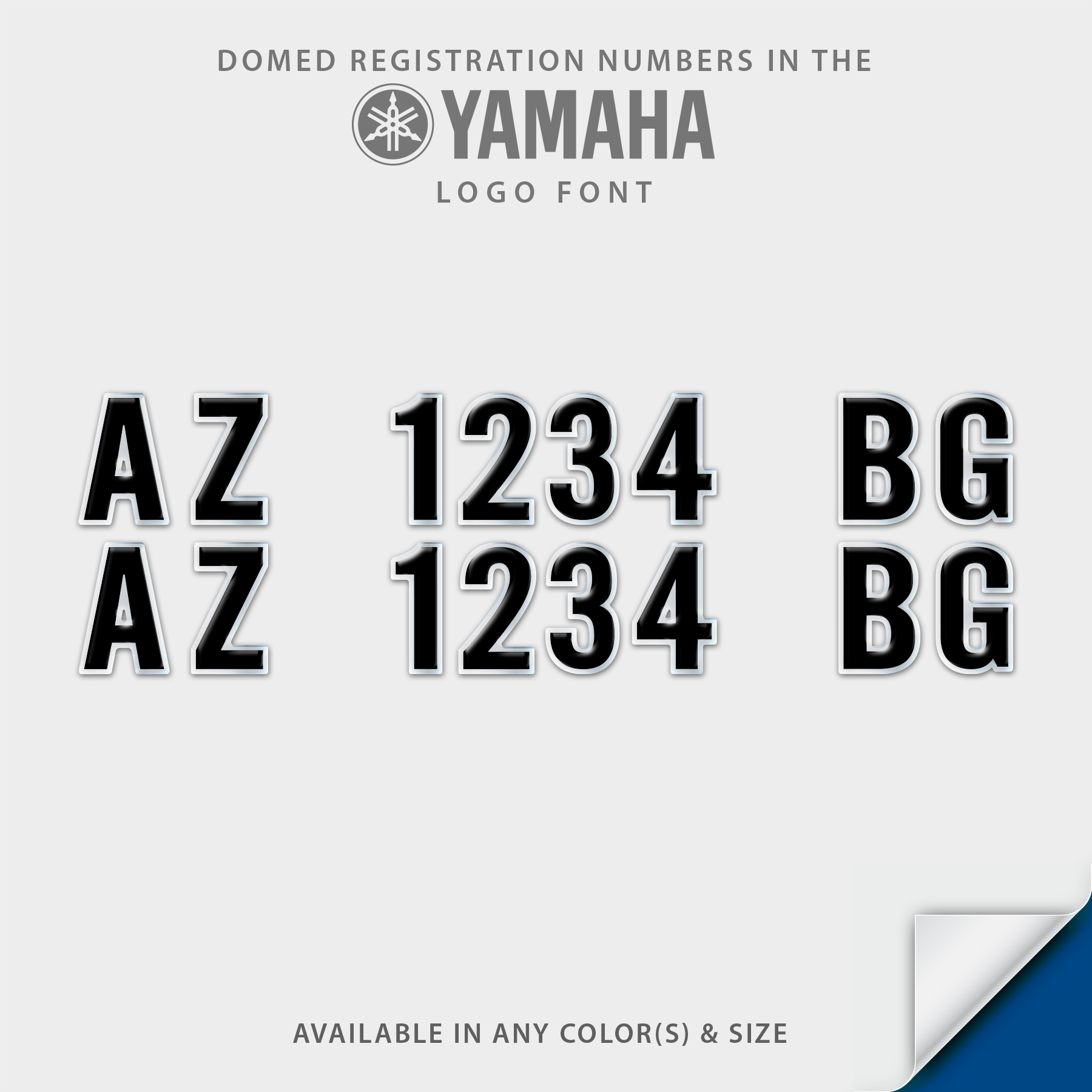 Yamaha Domed Registration – Domed Numbers