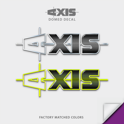 2012-2014 Axis Domed Boat Decal