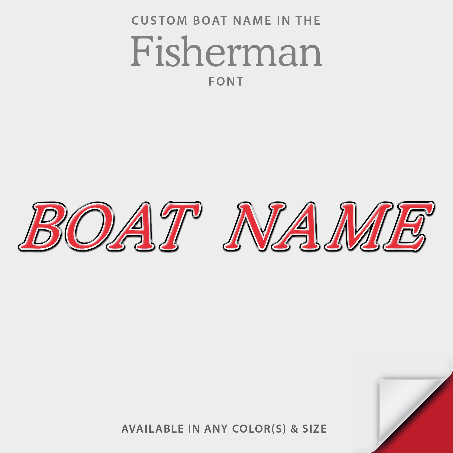 Ranger Fisherman Domed Boat Name