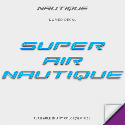 2012-2024 Nautique Super Air Domed Decal Overlay