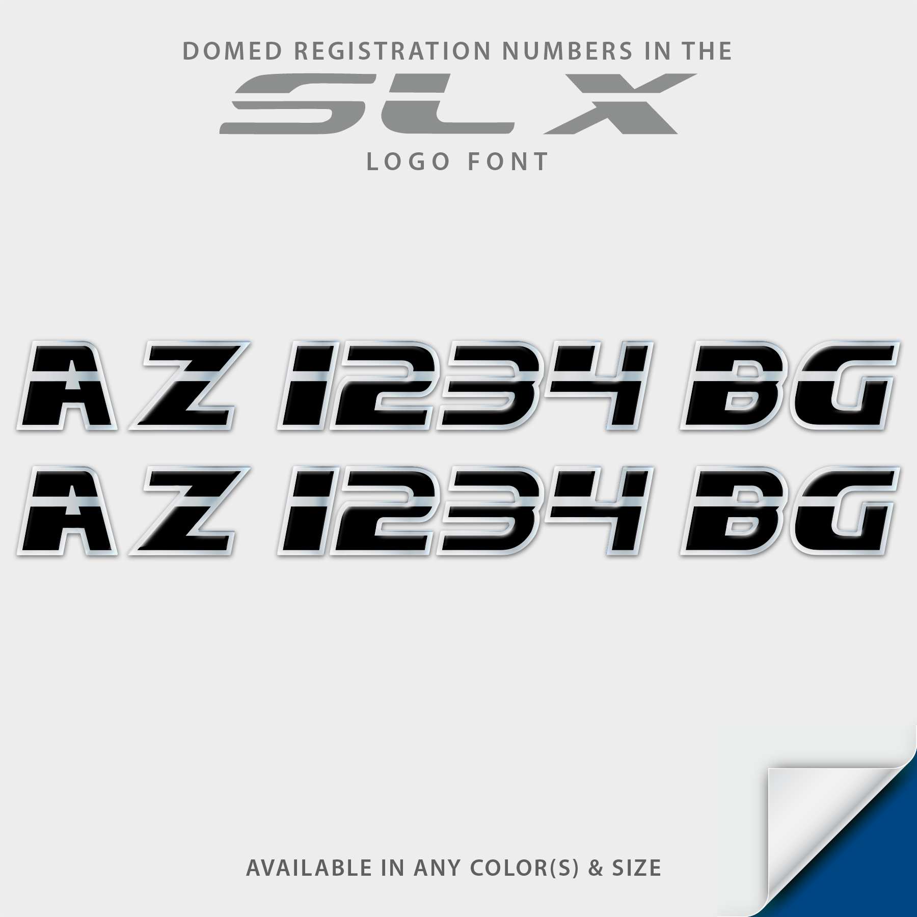 Sea Ray SLX Domed Registration