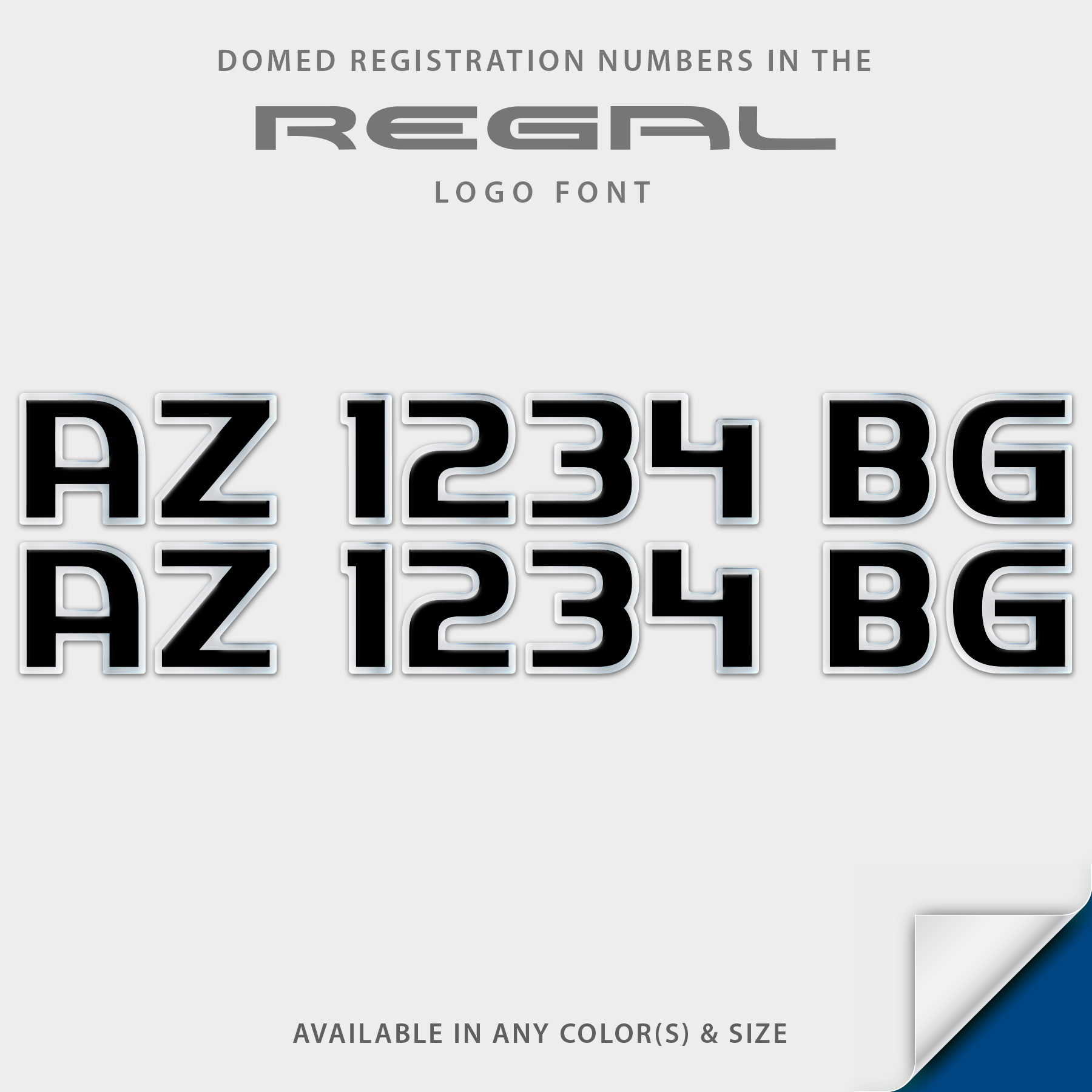 Regal Boats Domed Registration