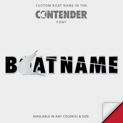 Contender Domed Boat Name
