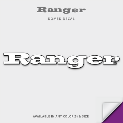 Ranger Boats Domed Windshield Decal