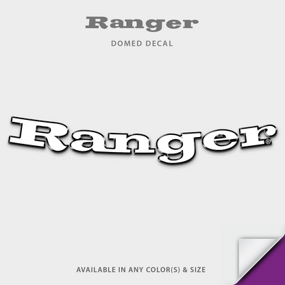 Ranger Boats Domed Windshield Decal