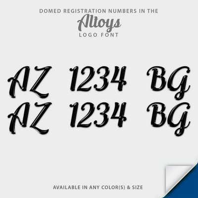 Altoys Script Domed Registration