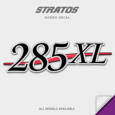 Stratos Evolution Model Domed Boat Decal, any number