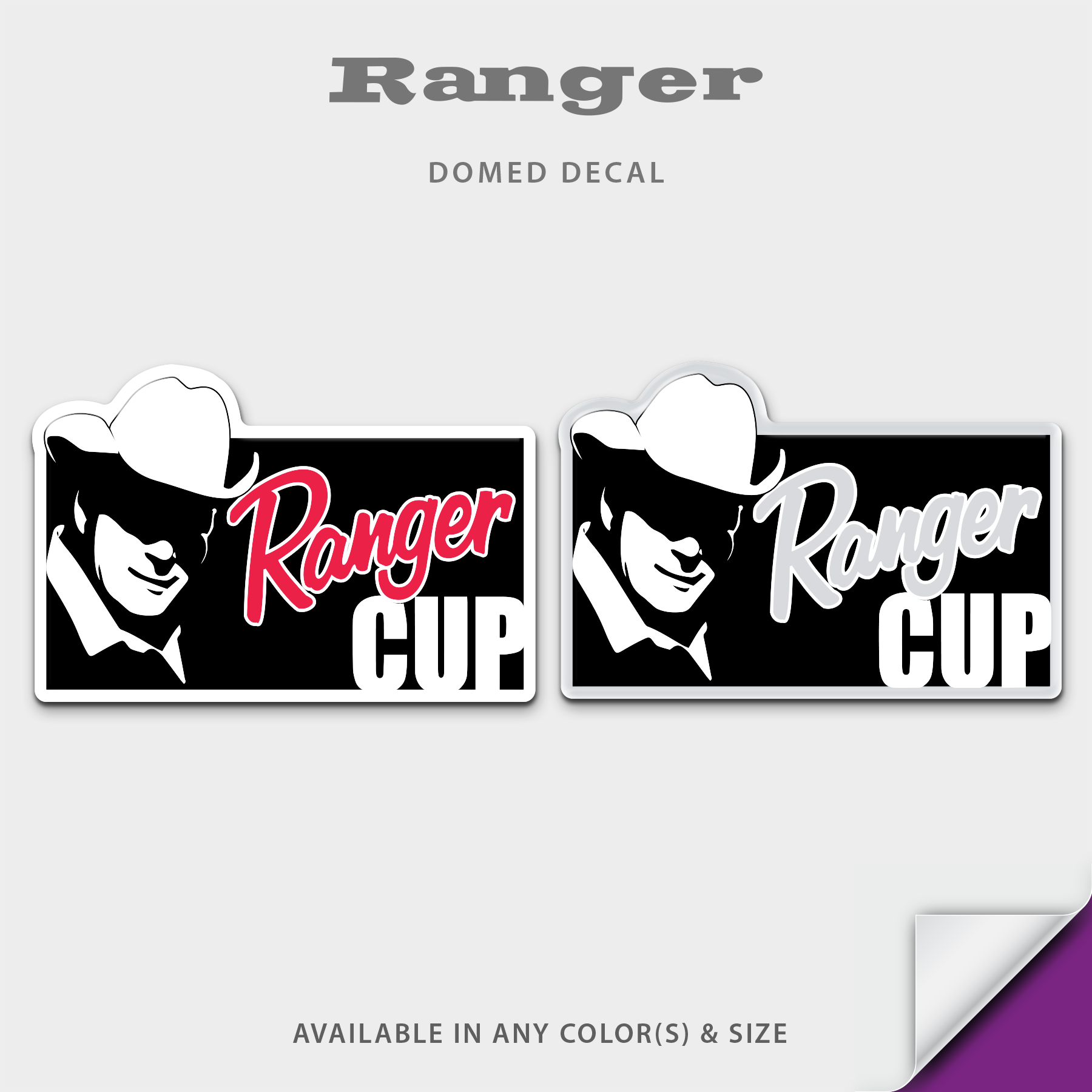 Ranger Boats Ranger Cup Domed Decal