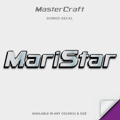 MasterCraft Maristar Domed Boat Decal