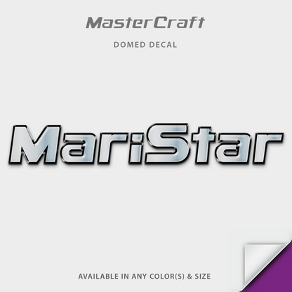MasterCraft Maristar Domed Boat Decal