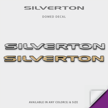 Silverton Yachts Domed Boat Decal