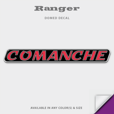 1996-2011 Ranger Boats Comanche Decal
