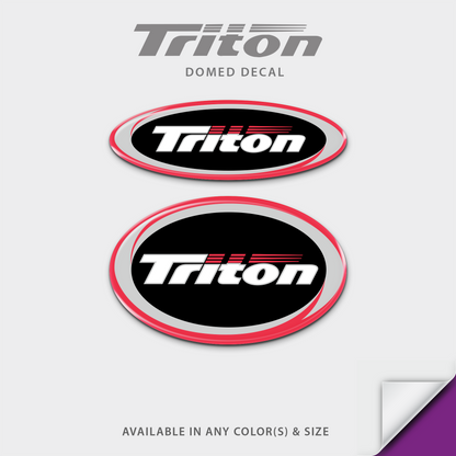 Triton Boats Domed Seat Decal
