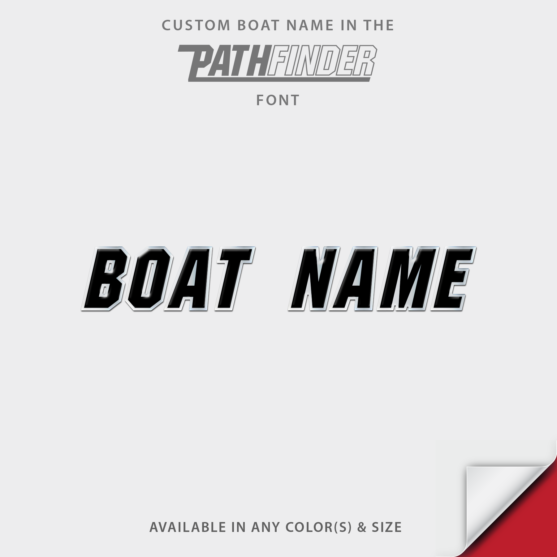 Pathfinder Domed Boat Name