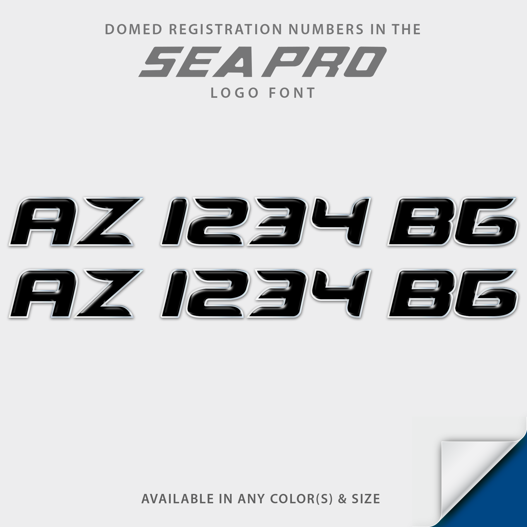 Sea Pro Domed Registration