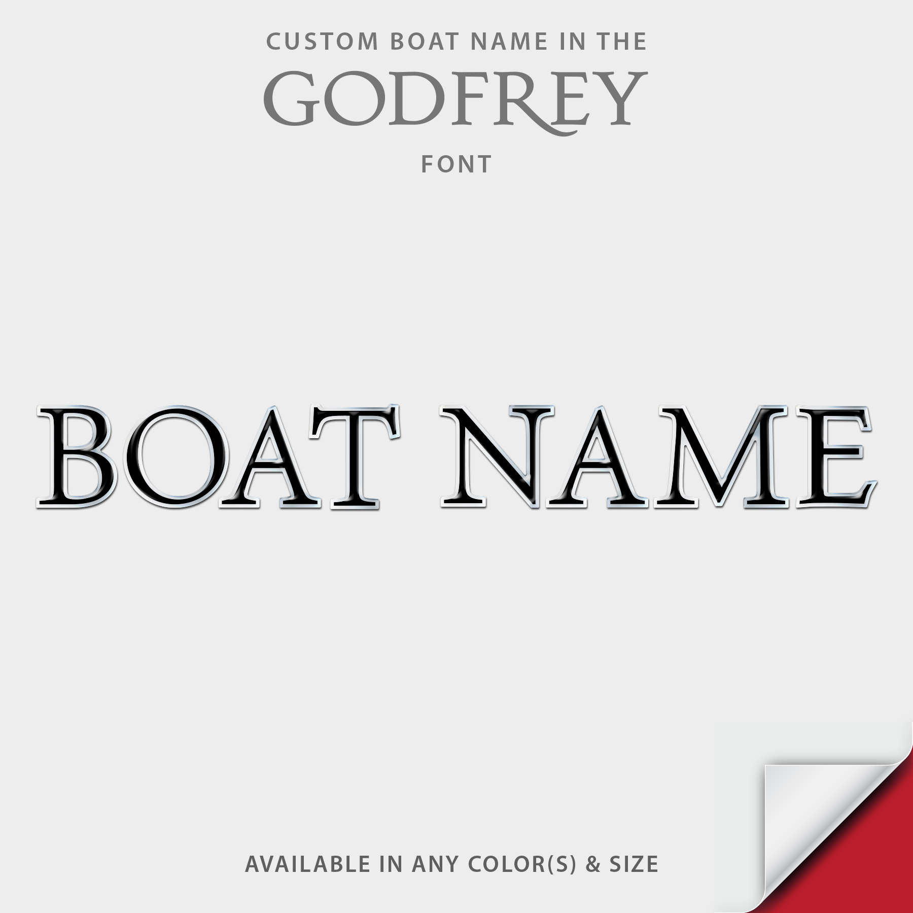 Godfrey Domed Boat Name