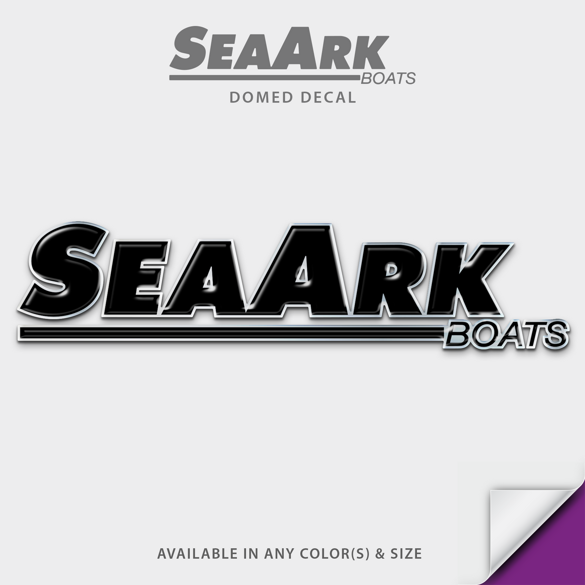 Sea Ark Domed Boat Decal