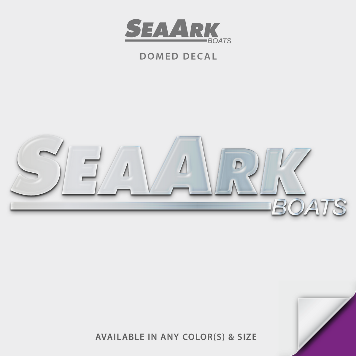 Sea Ark Domed Boat Decal