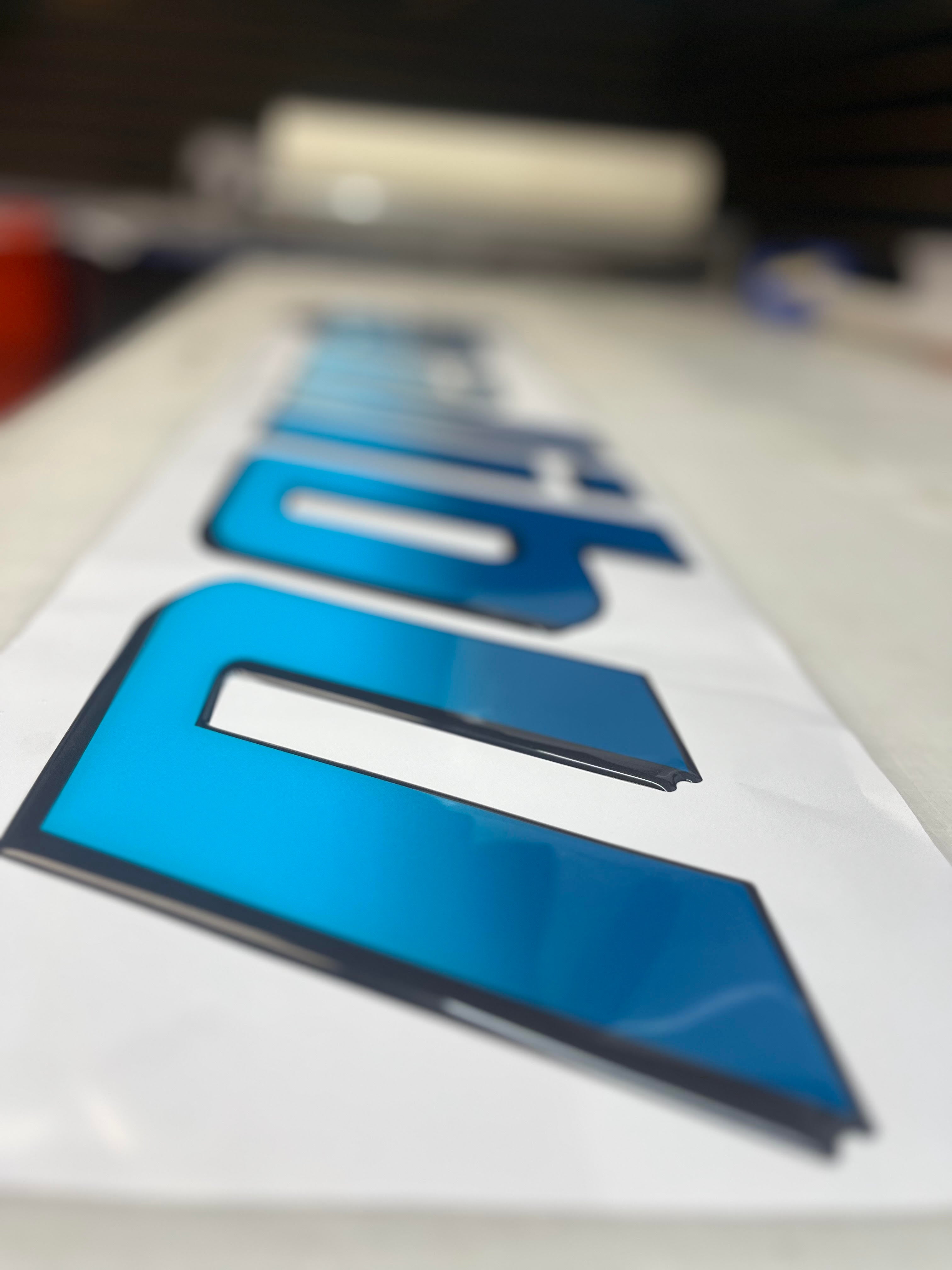 1996-1999 Malibu with Sun Domed Boat Decal, Factory Decal Matched Colors