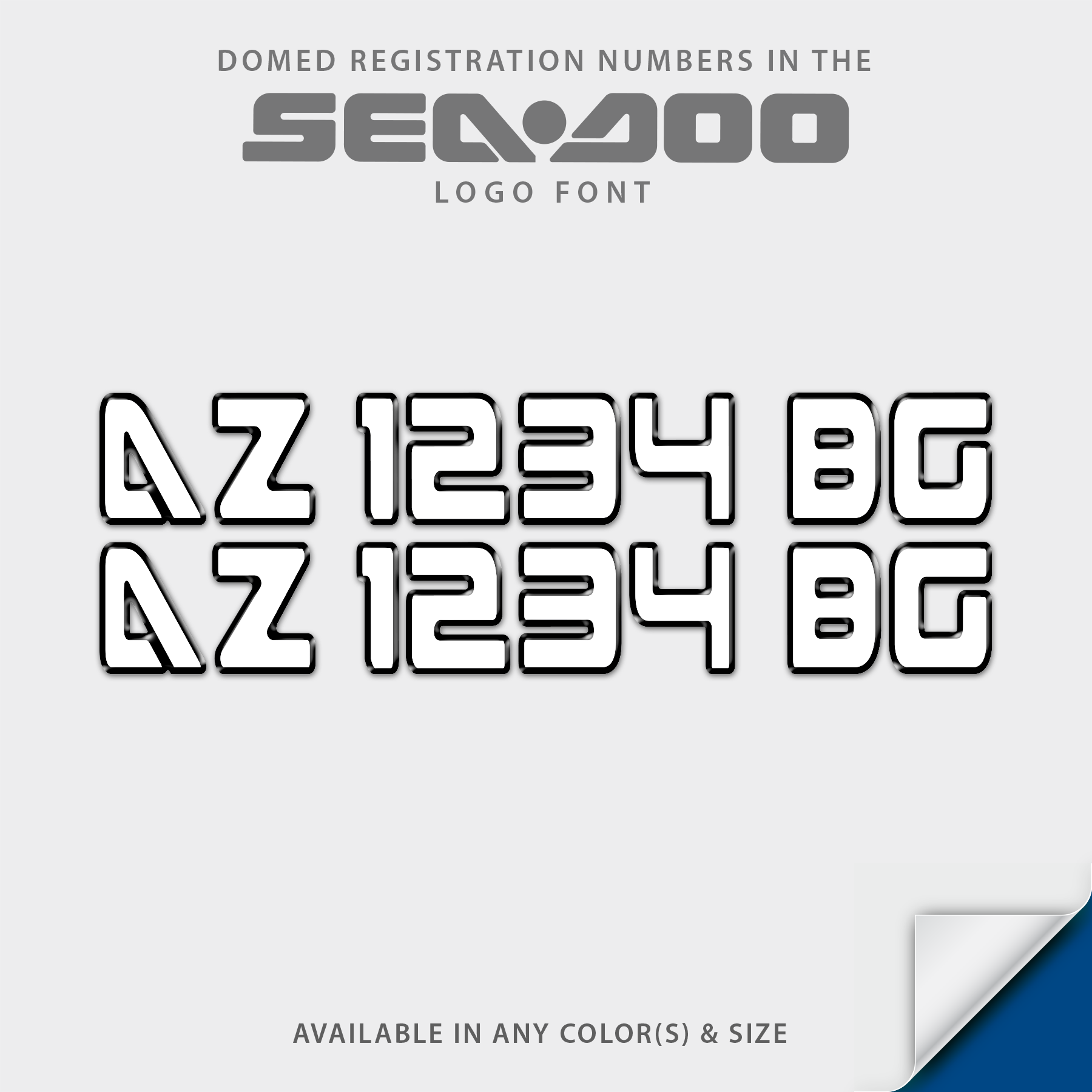 Sea Doo Switch Domed Registration