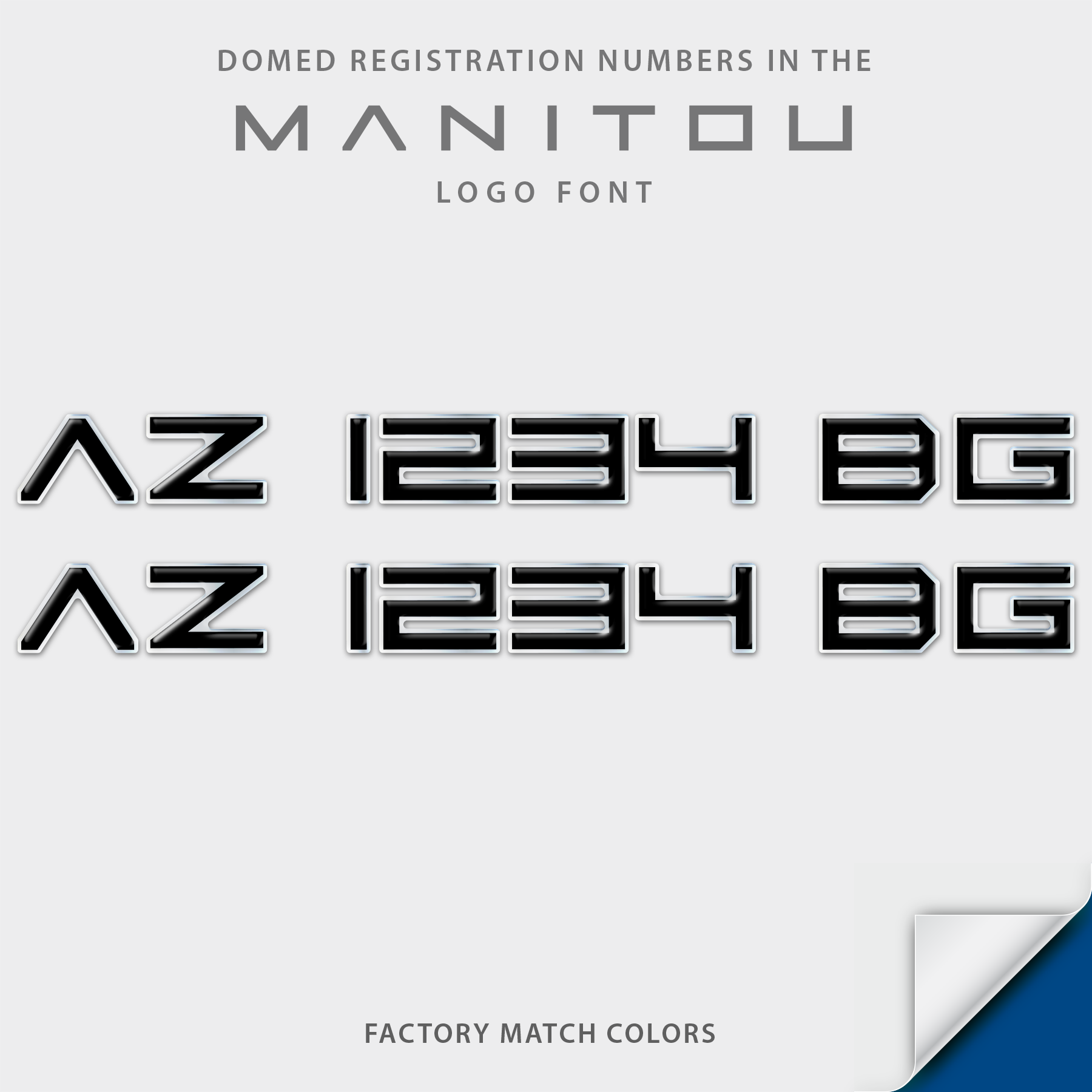 Manitou Block Domed Registration