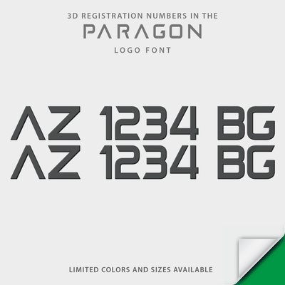 Nautique Paragon 3D Registration by Domed Numbers