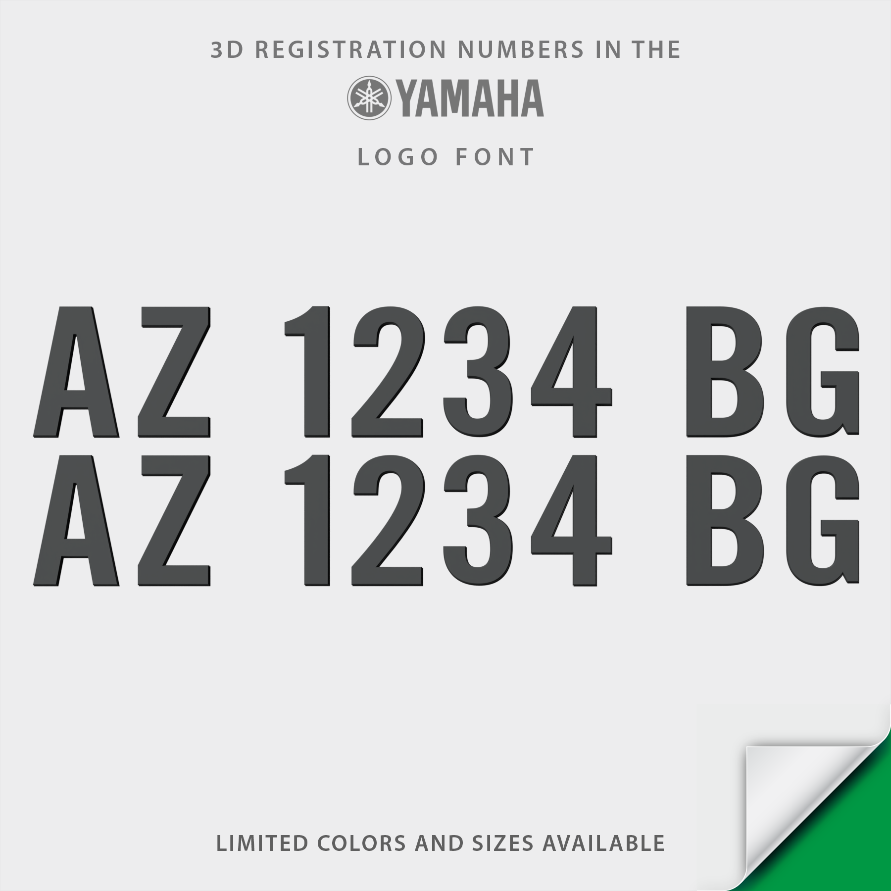 Yamaha 3D Emblem Registration