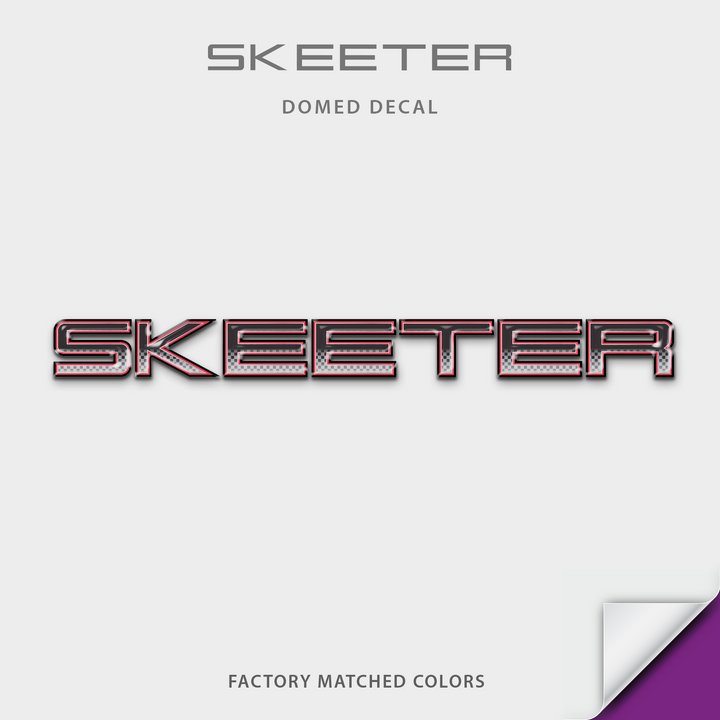 Skeeter Boat Decals and Registration Numbers | Domed Numbers