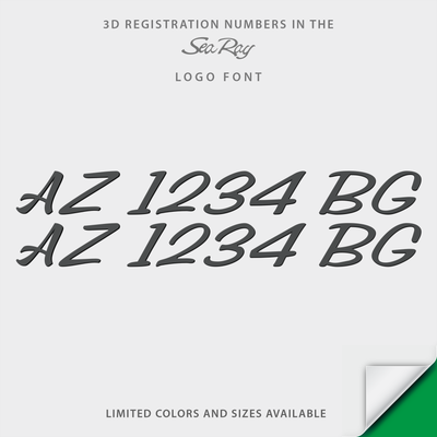 Sea Ray 3D Emblem Registration