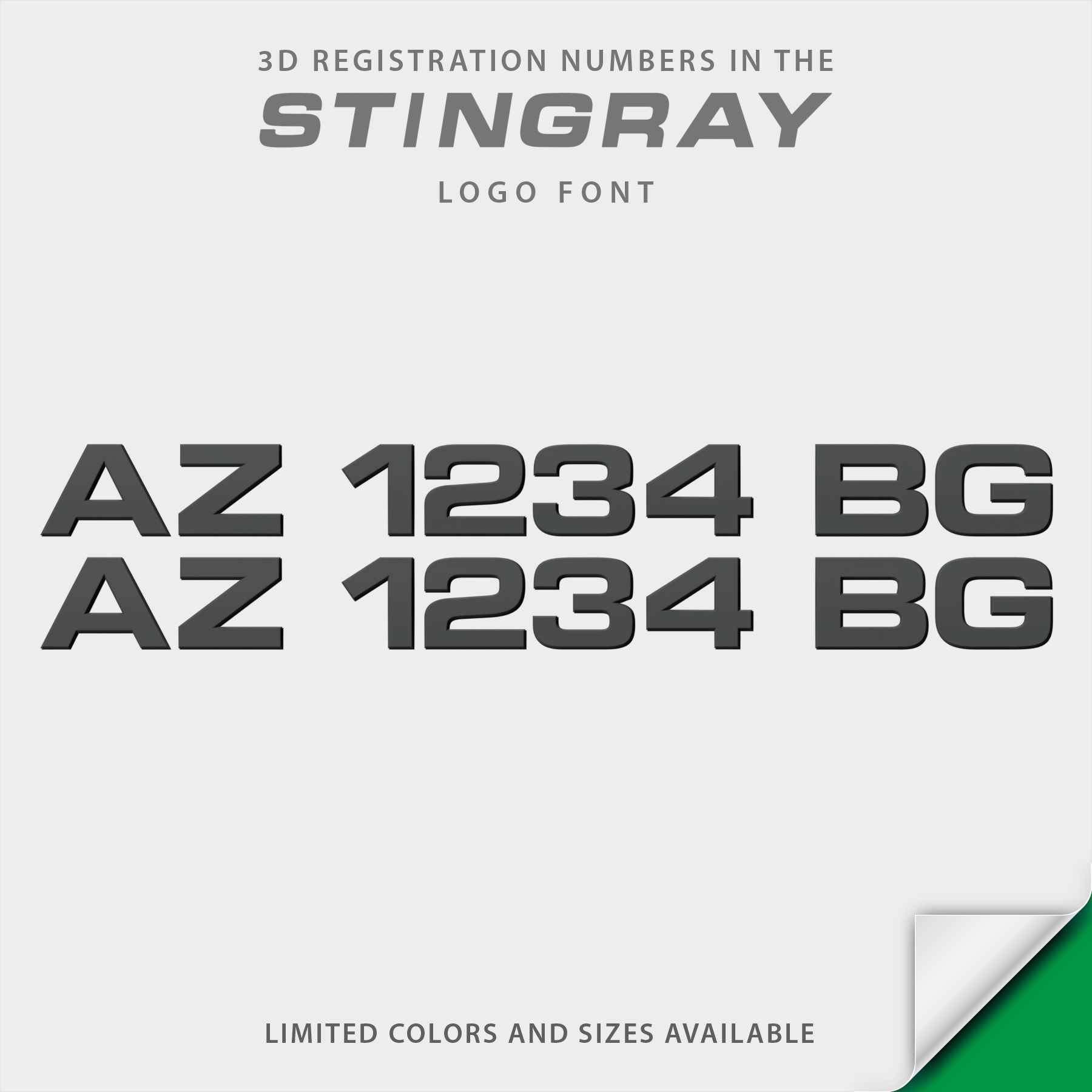 Stingray 3D Emblem Registration