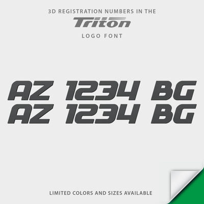Triton 3D Emblem Registration