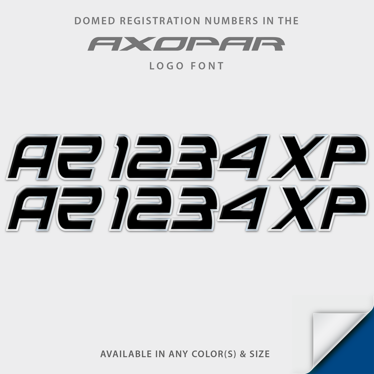 Axopar Domed Registration