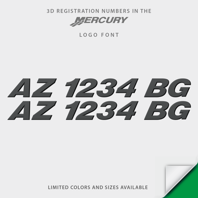 Mercury 3D Emblem Registration