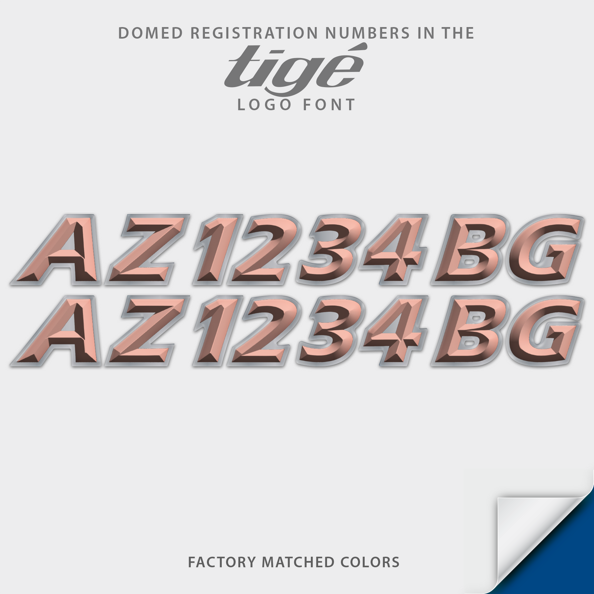 Tige Boats Registration by Domed Numbers