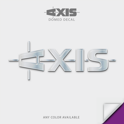 2025-2026 Axis Domed Overlay Decal Set