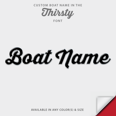 Thirsty Domed Boat Name