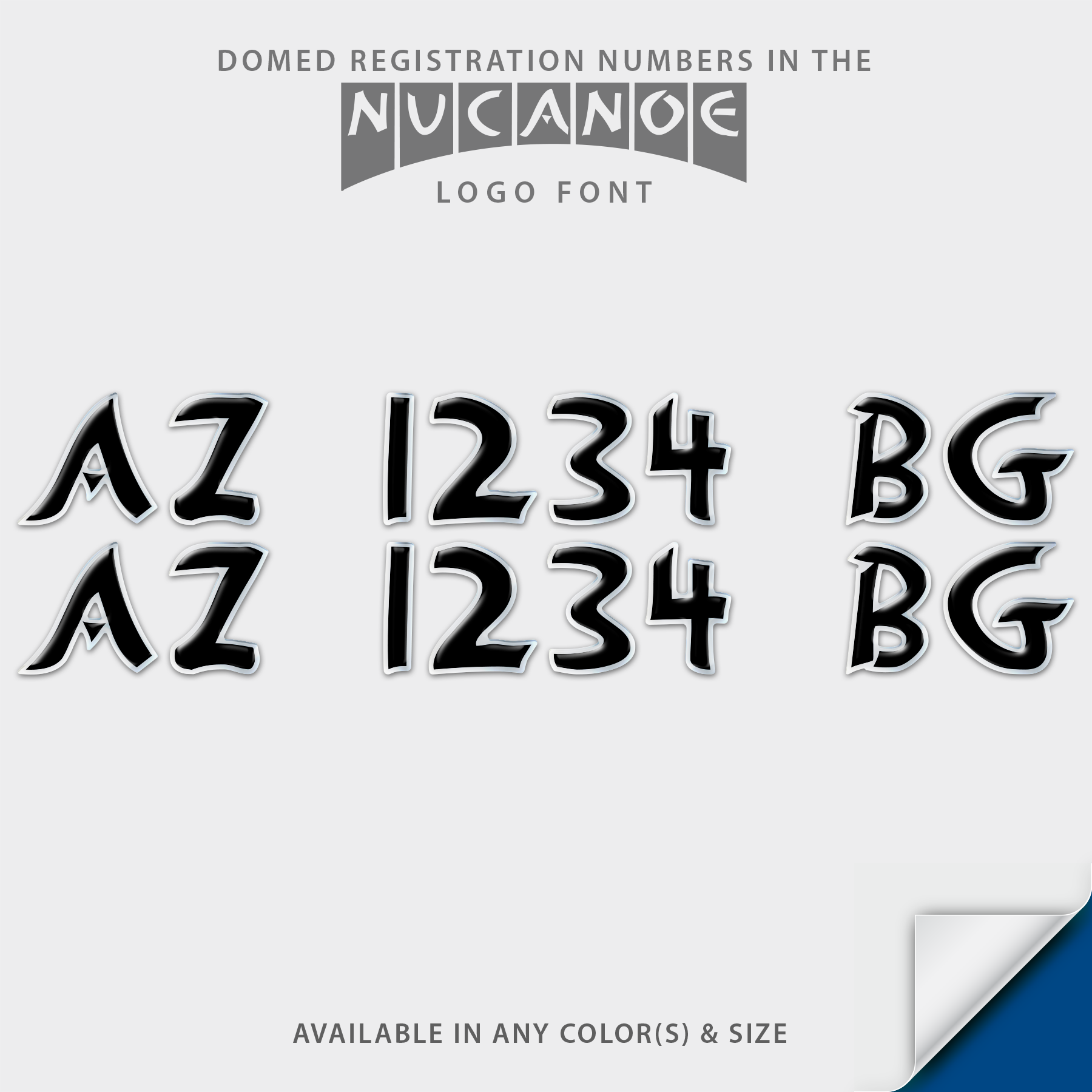 Nucanoe Kayak Registration by Domed Numbers
