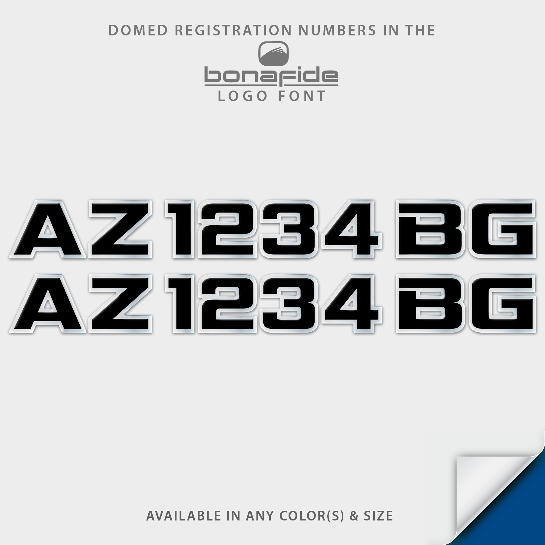 Bonafide Kayak Registration by Domed Numbers