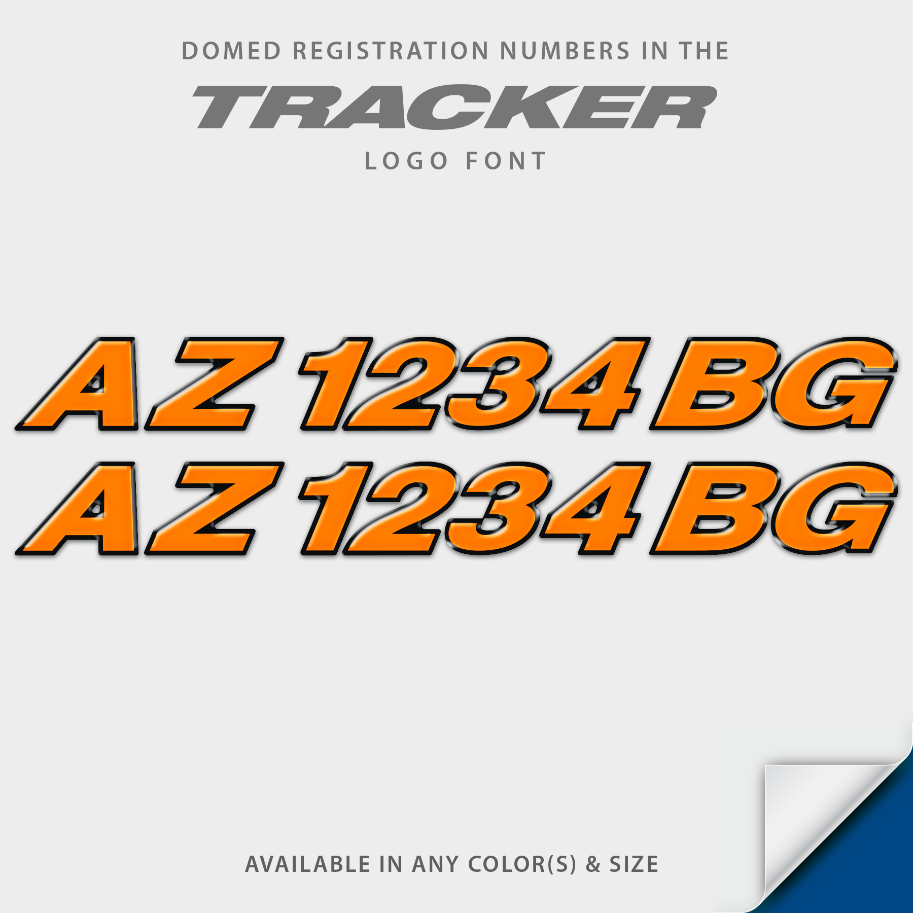 Tracker Boats Domed Registration