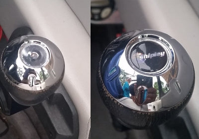 Malibu Throttle Knob or Steering Wheel Domed Boat Decal