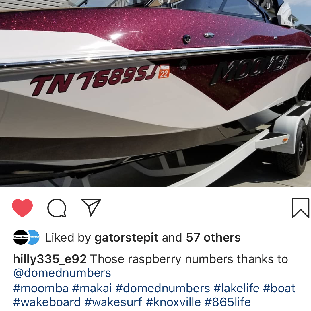Moomba Domed Registration