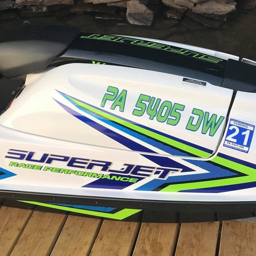 Yamaha Waverunner Domed Registration – Domed Numbers