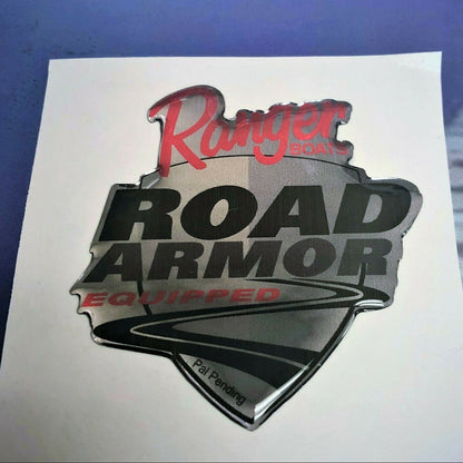 Ranger Boats Road Armor Domed Decal