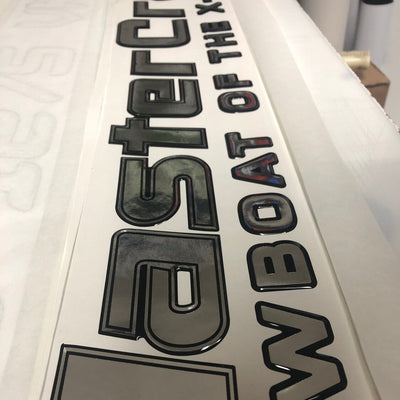 MasterCraft Towboat of the X-Games Domed Boat Transom Decal