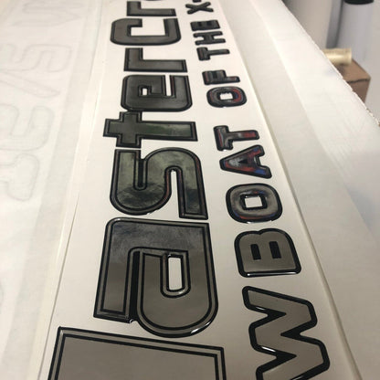 MasterCraft Towboat of the X-Games Domed Boat Transom Decal