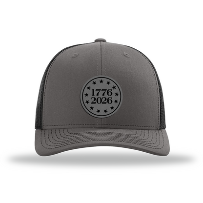 1776-2026 | Richardson 112 Leather Patch Hat